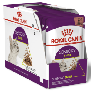 Royal Canin Sensory Smell Gravy Adult Wet Cat Food - 12 x 85g