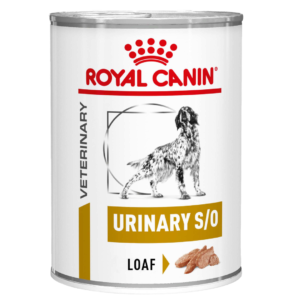 Royal Canin Veterinary Diet Urinary S/O Wet Dog Food Cans - 12 x 410g