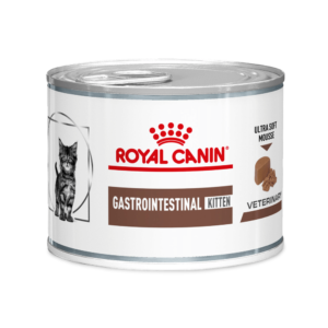 Royal Canin Veterinary Diet Gastrointestinal Kitten Wet Cat Food Cans - 12 x 195g