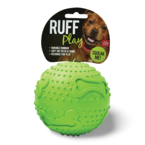 Ruff Play Dog Toy Ball - Medium