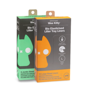 Rufus And Coco Wee Kitty Bio Elasticised Litter Tray Liners - Jumbo (8 Pack)
