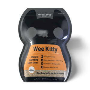 Rufus And Coco Wee Kitty Clumping Corn Litter - 9kg