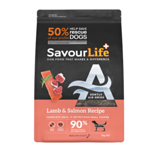 Savourlife Air Dried Lamb & Salmon Adult Dry Dog Food - 1kg