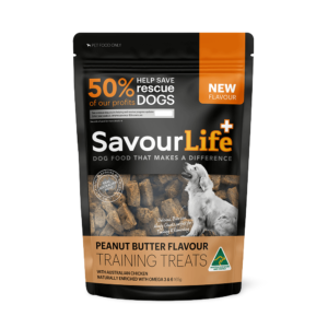 Savourlife Australian Peanut Butter Flavour Dog Training Treats - 165g