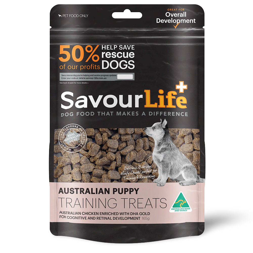 Savourlife Australian Chicken Training Treats for Puppies - 165g