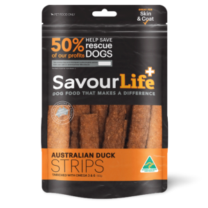 Savourlife Duck Strips Dog Treats - 150g