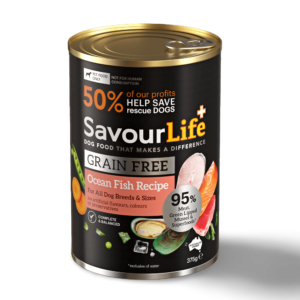Savourlife Ocean Fish Adult Wet Dog Food Cans - 12 x 375g