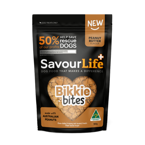 Savourlife Peanut Butter Flavour Bikkie Bites Dog Treats