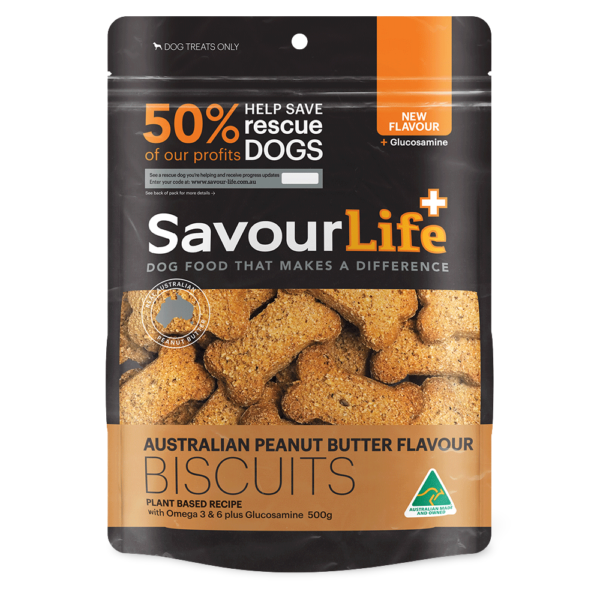 Savourlife Peanut Butter Flavoured Biscuits Dog Treats