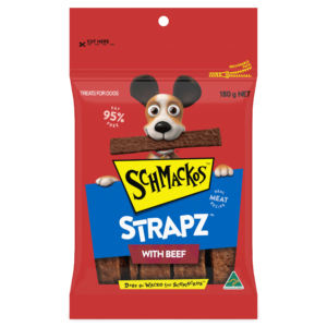 Schmackos Strapz Beef Flavour Dog Treats - 1kg