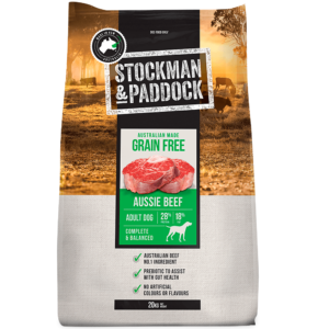 Stockman And Paddock Aussie Beef Grain Free Adult Dry Dog Food - 20kg