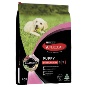 Supercoat Smartblend Chicken Puppy Dry Dog Food - 18kg