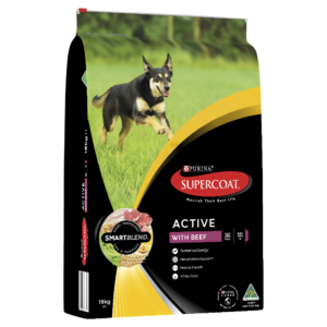 Supercoat Smartblend Beef Active Adult Dry Dog Food - 18kg