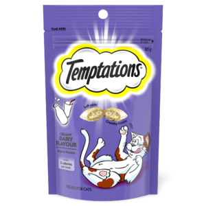 Temptations Creamy Dairy Cat Treats - 85g