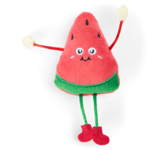 The Catsentials Watermelon With Catnip Cat Toy - One Size
