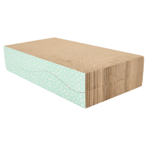 The Catsentials Cat Scratcher Wave with Catnip - 2 pack