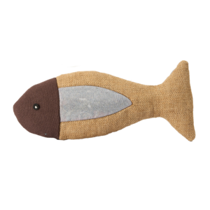 The Catsentials Large Hemp Fish With Catnip Cat Toy - One Size