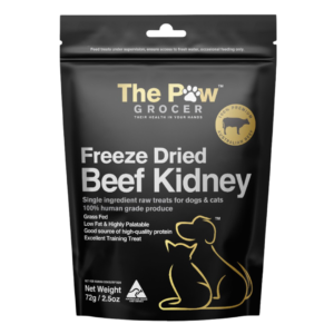 The Paw Grocer Freeze Dried Beef Kidney Dog And Cat Treats - 72g