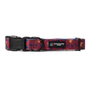 The Stubby Club AFL Brisbane Lions Dog Collar - Large