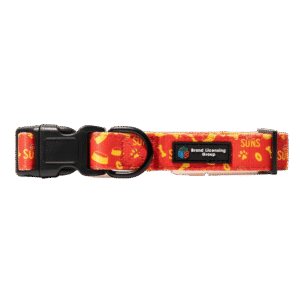 The Stubby Club AFL Gold Coast Suns Dog Collar - Small