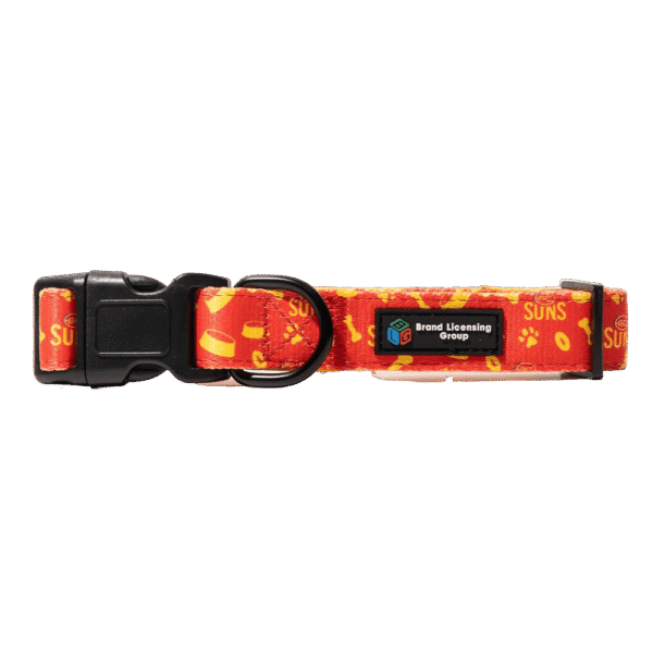 The Stubby Club AFL Gold Coast Suns Dog Collar