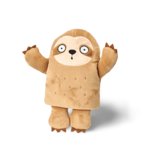 Three Dogs And A Cat Lost Paws Sloth Dog Toy - One Size