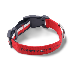 Tommy Hilfiger Dog Collar in Flag Red - Large/XX Large