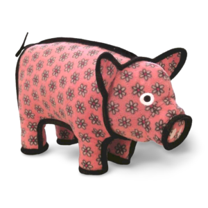 Tuffy Barnyard Series Polly Piggy Plush Dog Toy - One Size