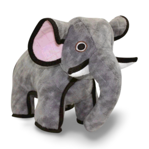 Tuffy Zoo Animal Series Emery Elephant Plush Dog Toy - One Size
