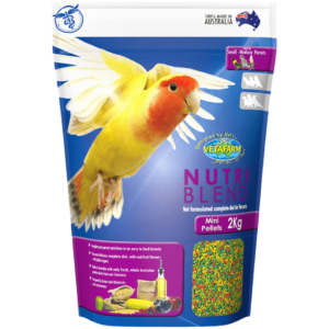 Vetafarm Nutriblend Complete Diet Mini Pellets for Parrots - 350g