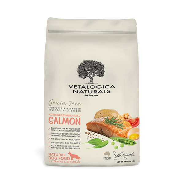 Vetalogica Naturals Salmon Grain Free Adult Dry Dog Food