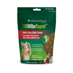Vetalogica Vitarapid Cat Treats Joint Arthritis Cat Treats - 100g