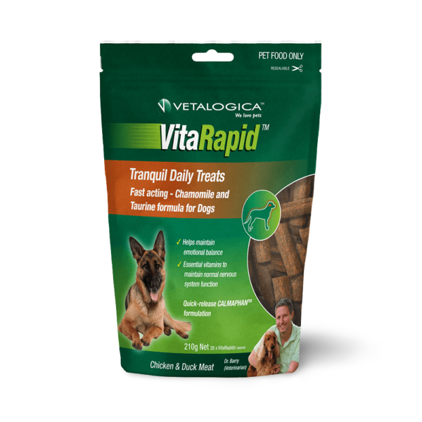 Vetalogica Vitarapid Tranquil Calming Dog Treats