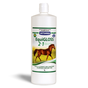 Vetsense Equigloss 2 In 1 Conditioning Shampoo For Horses - 1L