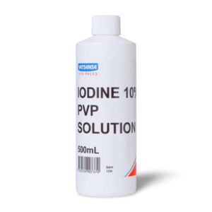 Vetsense Gen Packs Iodine 10 Percent Pvp Antiseptic Solution - 500ml