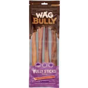 Wag Dog Treats Bully Stick Large - 4 Pack