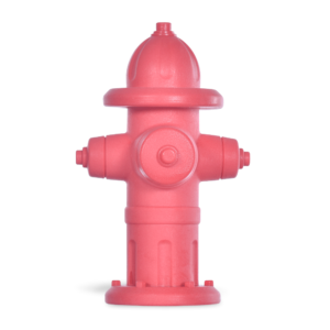 Wags And Wiggles Fire Hydrant Floatable Tpr Dog Toy - One Size