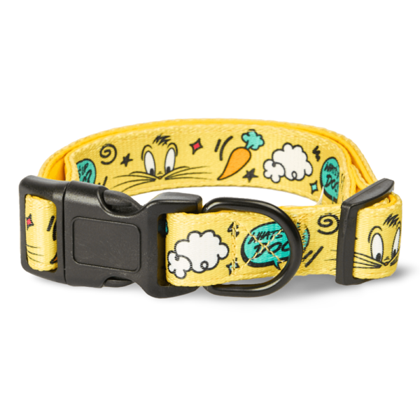 Warner Bros Looney Tunes Yellow Dog Collar – Small