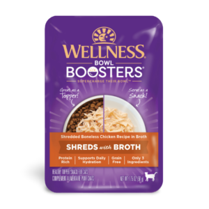 Wellness Bowl Boosters Chicken in Broth Adult Wet Cat Food Pouch - 12 x 50g