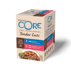 Wellness CORE Tender Cuts Tuna Selection Multipack Adult Wet Cat Food - 6 x 85g