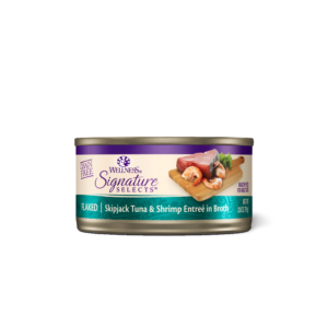 Wellness Signature Selects Tuna & Shrimp Broth Adult Wet Cat Food Can - 12 x 79g
