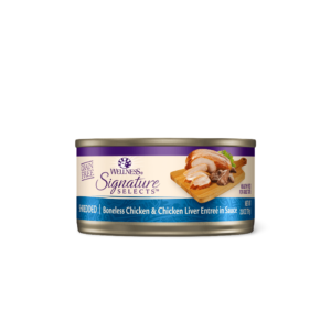 Wellness Signature Selects Chicken & Liver Sauce Adult Wet Cat Food Can - 12 x 79g