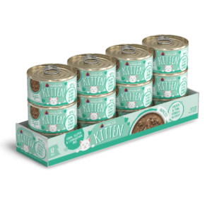 Weruva Kitten Chicken and Tuna in Gravy Wet Cat Food Cans - 12 x 85g