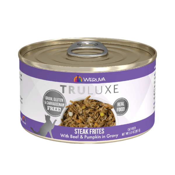 Weruva TruLuxe Beef and Pumpkin in Gravy Adult Wet Cat Food Cans