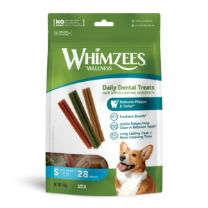 Whimzees Stix Small Dental Dog Treats - 28 Chews