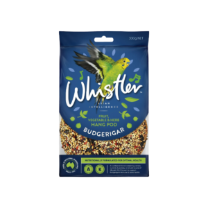 Whistler Budgie Fruit Vegetable And Herb Hanging Treat Pod - 300g