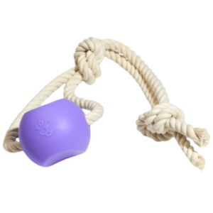 Yomp Ball Rope Dog Toy - One Size