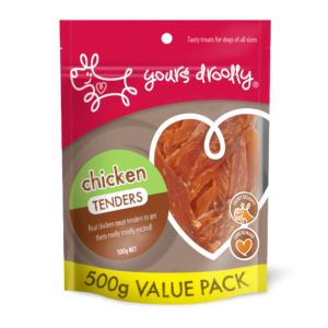 Yours Droolly Chicken Tenders Dog Treat - 500g