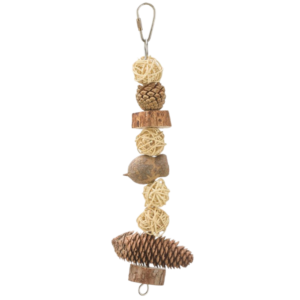 Nature Island Natural Chew Hanging Bird Toy - Each