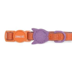 Zee Cat NeoPro Waterproof Cat Collar in Iris Peach - One Size